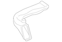 Instrument Panel Air Duct CCS Connector - Left