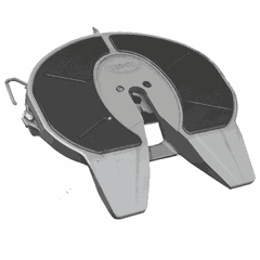 Fifth Wheel - Integrated Low Weight Slider, 12 Inch Slider, 7.10 Inch, AA