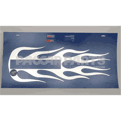 ACCENT-EMBLEM KW SS FLAME HOOD