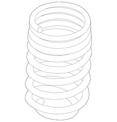 Coil Spring - Left, Rear (LWB Kombi)