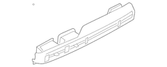 Instrument Panel Molding - Right