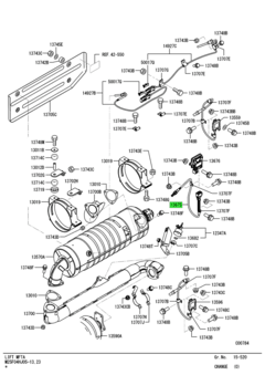 SENSOR,EXHAUST MUFFLER NH3 3