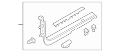 Door Sill Plate Scuff - Right, Front