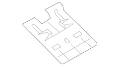 Compartment Shield - Passenger (Fuses)