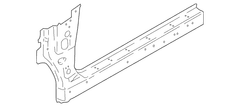 Rocker Panel Cowl Side - Left, Front