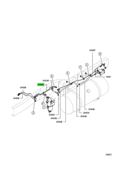 PIPE,FUEL LINE 1