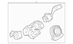 Steering Column Housing Combination Switch