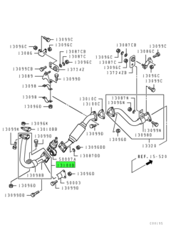 PIPE,EXHAUST,FR 1