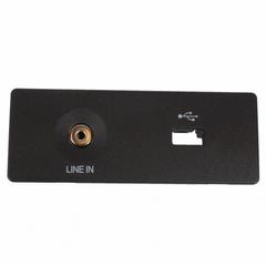 Audio Auxiliary Jack Trim Plate Bezel
