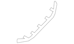 Interior Grab Bar Cap Handle Assist Cover - Left