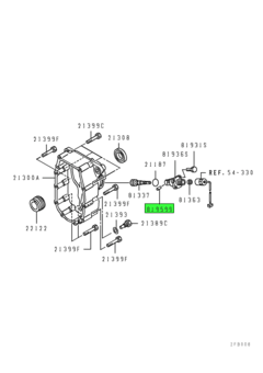 PIN,SPEEDOMETER CABLE 1