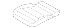 Seat Cover Cushion - Right, Rear