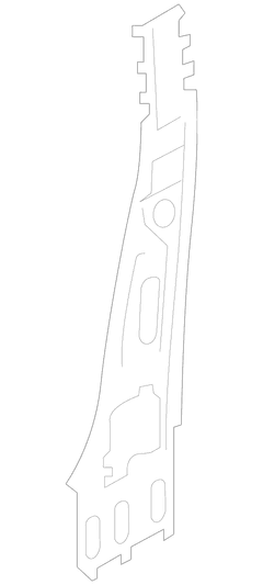 Body B-Pillar Pillar Panel <br>Metal structure / Panels that make up the B B Pill Corner