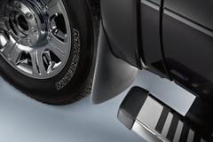 Super Duty 2017-2022 Front Molded Splash Guards with Ford Oval Logo