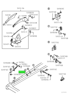 CABLE,PARKING BRAKE 1