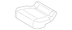 Seat Cover Cushion - Right, Rear
