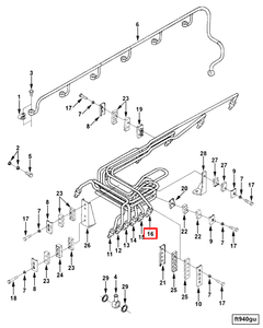 3911230 Cummins | Injector Fuel Supply Tube | Source One Parts Center