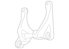 Automatic Transmission Mount Bracket Retaining Plate And Body - Rear
