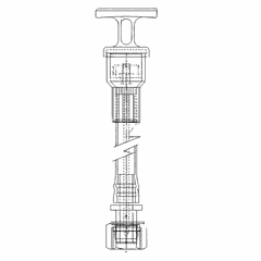 Oil Level Gauge Assembly for S60 14L DDEC VI EPA07