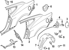 Baffle COUPE - Right (Coupe)
