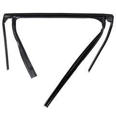 Window Track Run Door Glass - Left, Rear