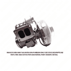 Remanufactured Turbocharger Series 60 EPA98 14L WG GT47 Low Mount