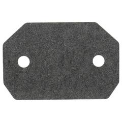 Door Lock Striker Plate Seal Reinforcement Pad - Back