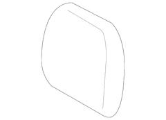 Seat Headrest Cover - Rear