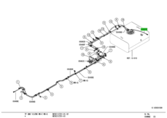 TUBE,FUEL VAPOR CONTROL LINE 2