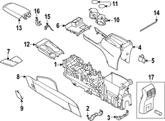 Console Trim Panel - Right