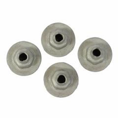 Castle Nut And Washer - Left, Right, Front