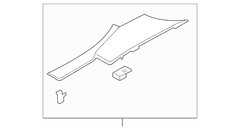 Door Sill Plate Scuff - Left (Cypress)