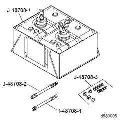 Fuel Flow Test Tool with Needle Valve