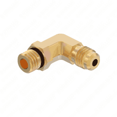 Filter Elbow - 3/8 Inch Flared Tube, 9/16-18 Thread, S60