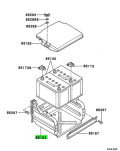 BOX,BATTERY 1