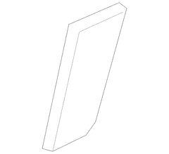 Interior Quarter Panel Trim Access Cover Hole - Right (Cypress)