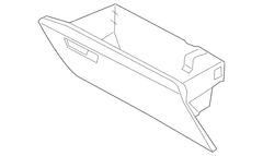 Glove Box Door Compartment (Platinum)
