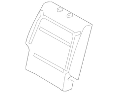 Seat Back Cushion Pad - Left, Right, Rear