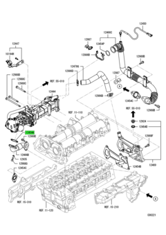 GASKET,EGR PIPE 1