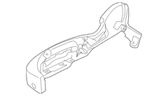 Seat Trim Panel Shield - Right, Front (Police)