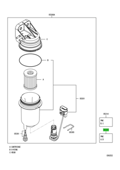 ELEMENT KIT,FUEL FILTER 1
