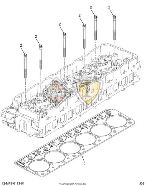 1889246C94 Navistar International | KIT CYLINDR HEAD GASKET