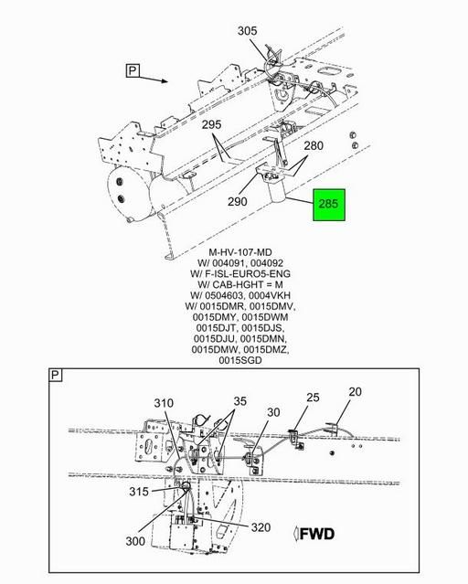 ooooo☆ 4029791C91 Navistar International | FILTER AIR SYSTEM SCR
