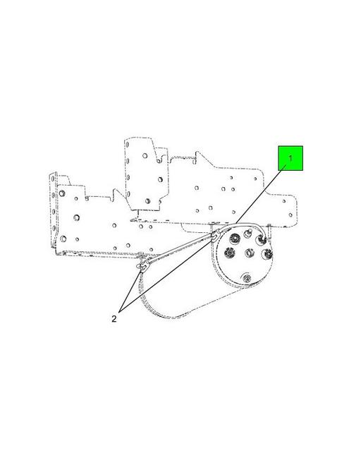 3603582C1 Navistar International | TUBE FORMED ORANGE 3/8