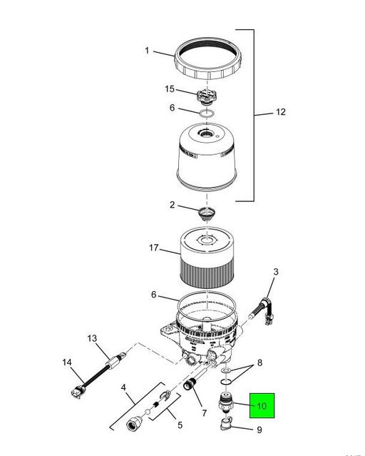 2517050C1 | Genuine Navistar International® VALVE DRAIN