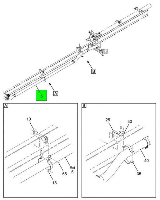 3814730C1 | Genuine Navistar International® PIPE EXHAUST INTERMEDIATE