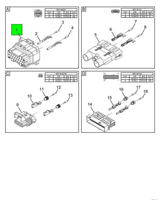 3562311C1 | Genuine Navistar International® Connector Body