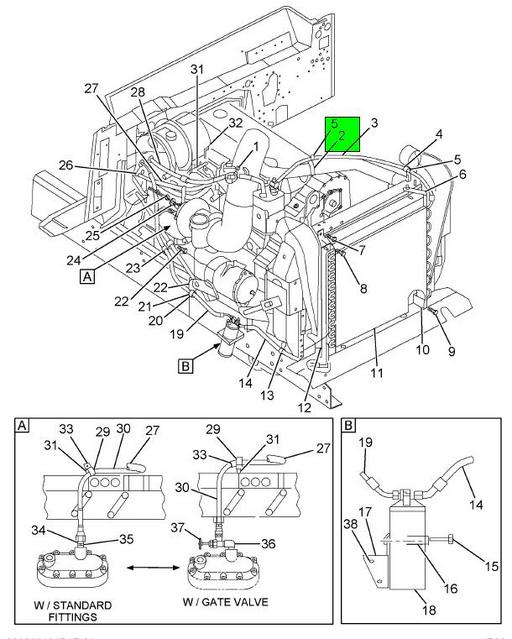 2000005C1 Navistar International | Pipe Clamp 0343 in Hole on Tab