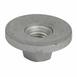 Adjusting Screw Nut Body Mount Cushion - M12, Rear 6.8L