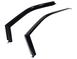Crew Cab Smoke Side Window Air Deflectors